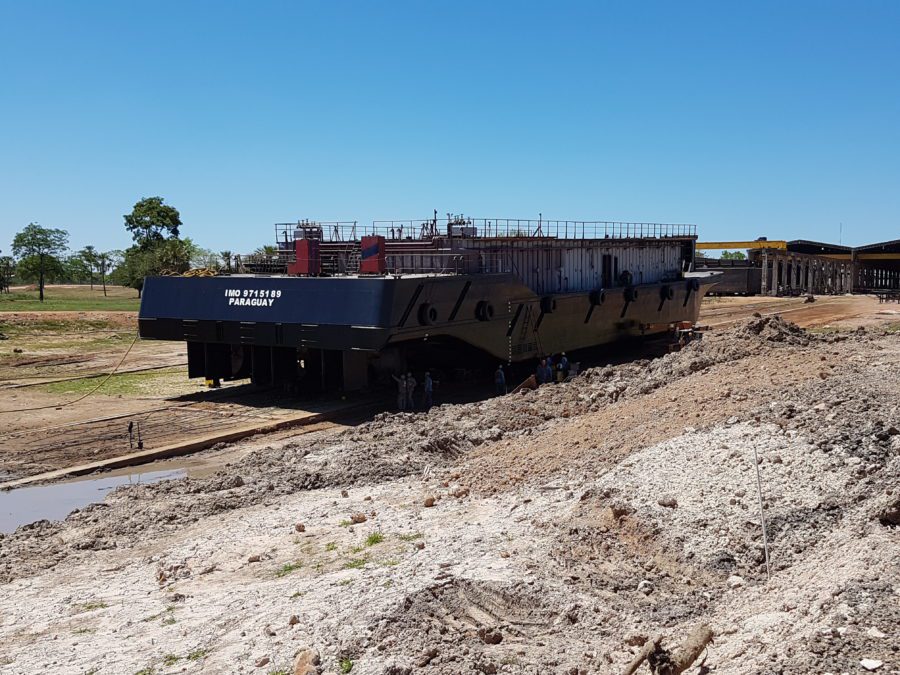 pre launch pusher tug